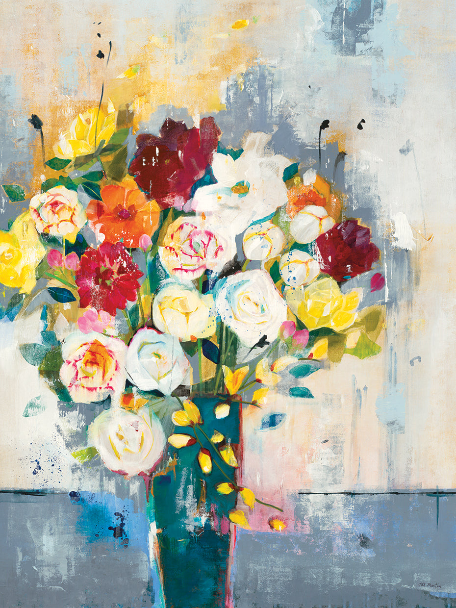 On Becoming by Jill Martin - highest quality handcrafted wall art work on large canvas & framed canvas prints