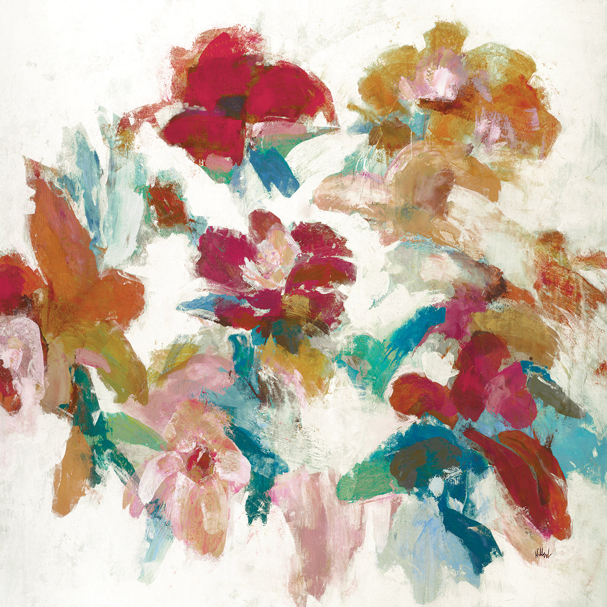 Petal Dance by Randy Hibberd - highest quality handcrafted wall art work on large canvas & framed canvas prints