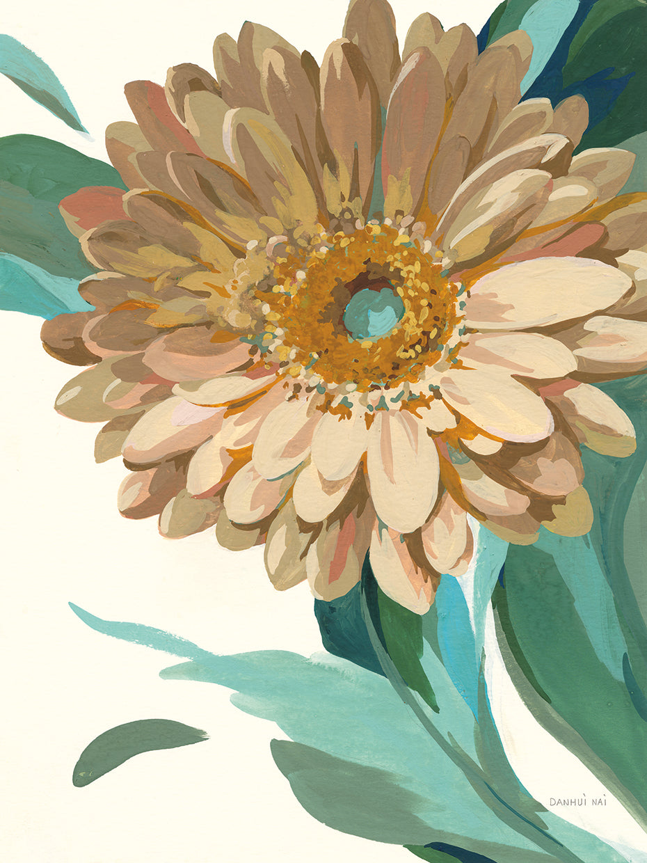 Jewel of the Garden II by Danhui Nai - larger sizes handcrafted wall art work on large canvas & framed canvas prints