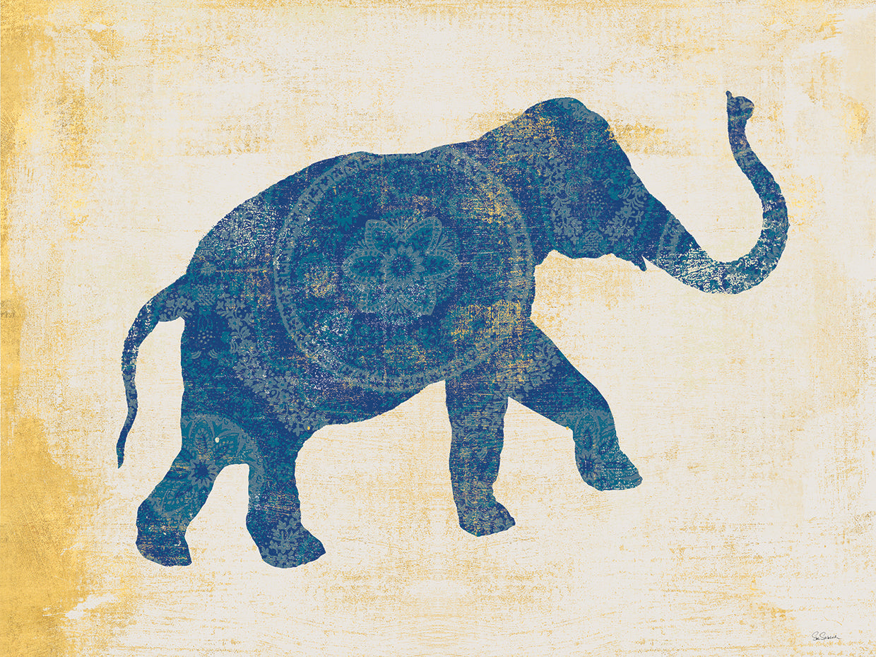 Elefante Raja I Arte de la lona