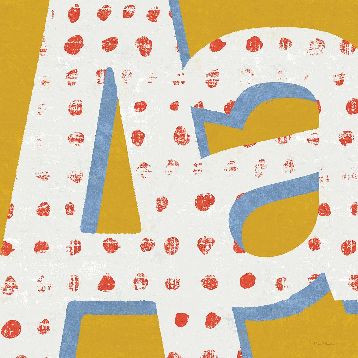 Punctuated Square IX Bright