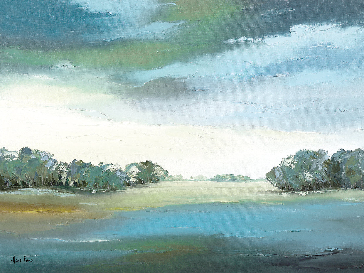 Blue Landscape Light