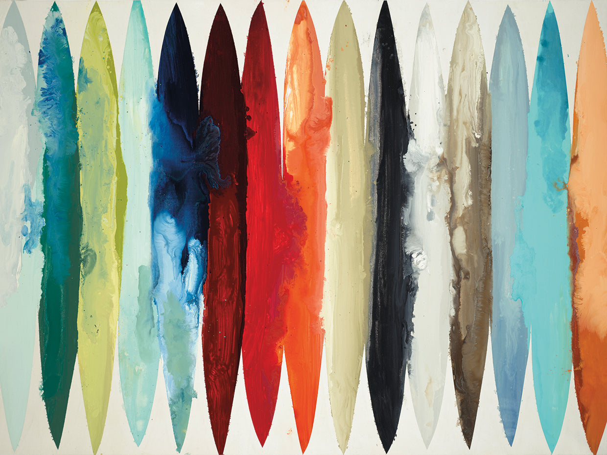 Even Flow by Randy Hibberd art work on canvas or framed canvas prints - larger sizes handcrafted wall art work on large canvas & framed canvas prints