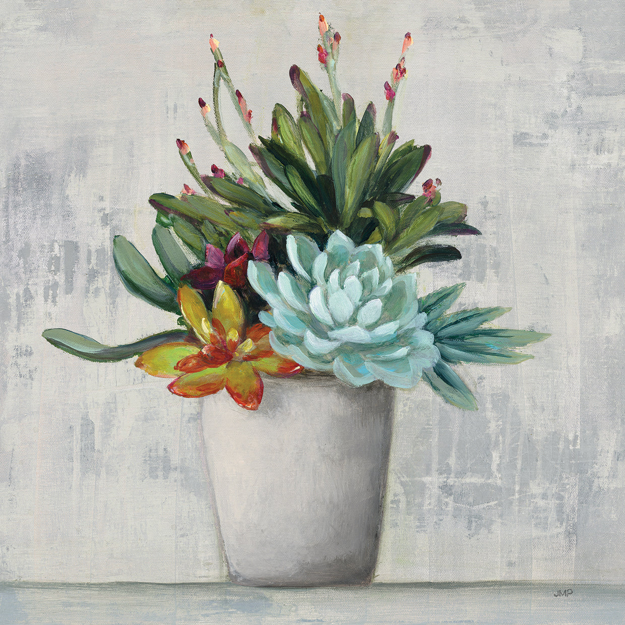 Succulent Still Life I