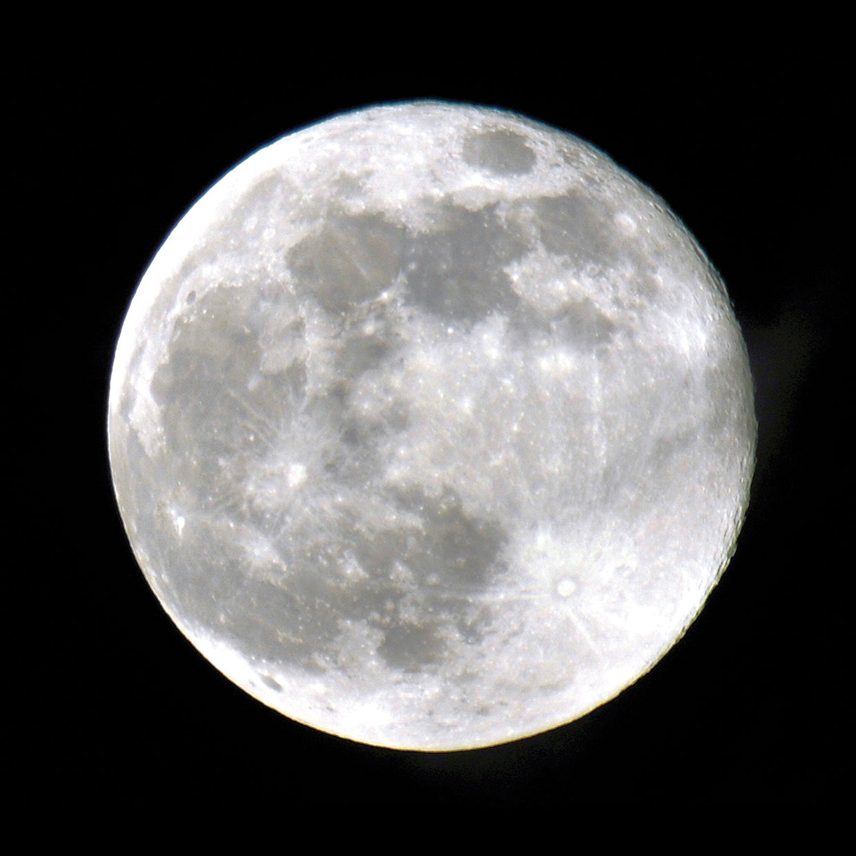 Arte de la lona del esplendor de la superluna