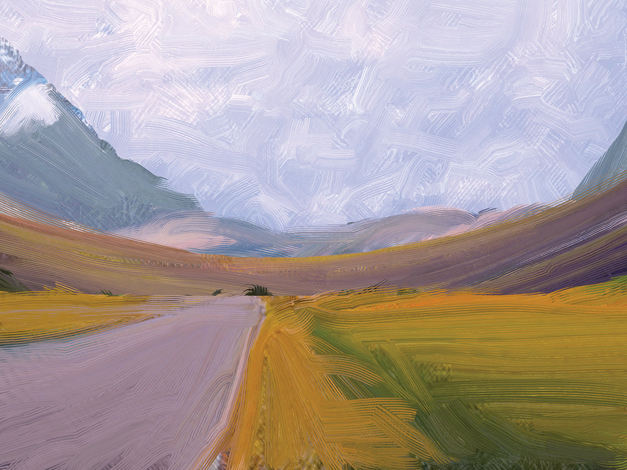 Lavendar Lane to the Mountains