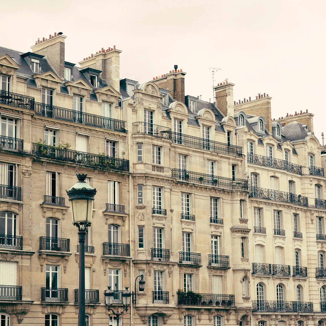 Ventanas en el cuadro de la vida parisina