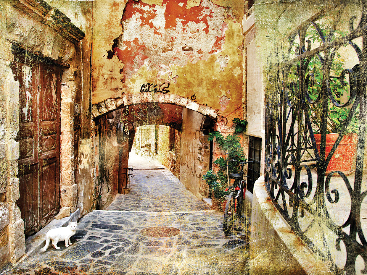Mediterranean Cobblestones Cat