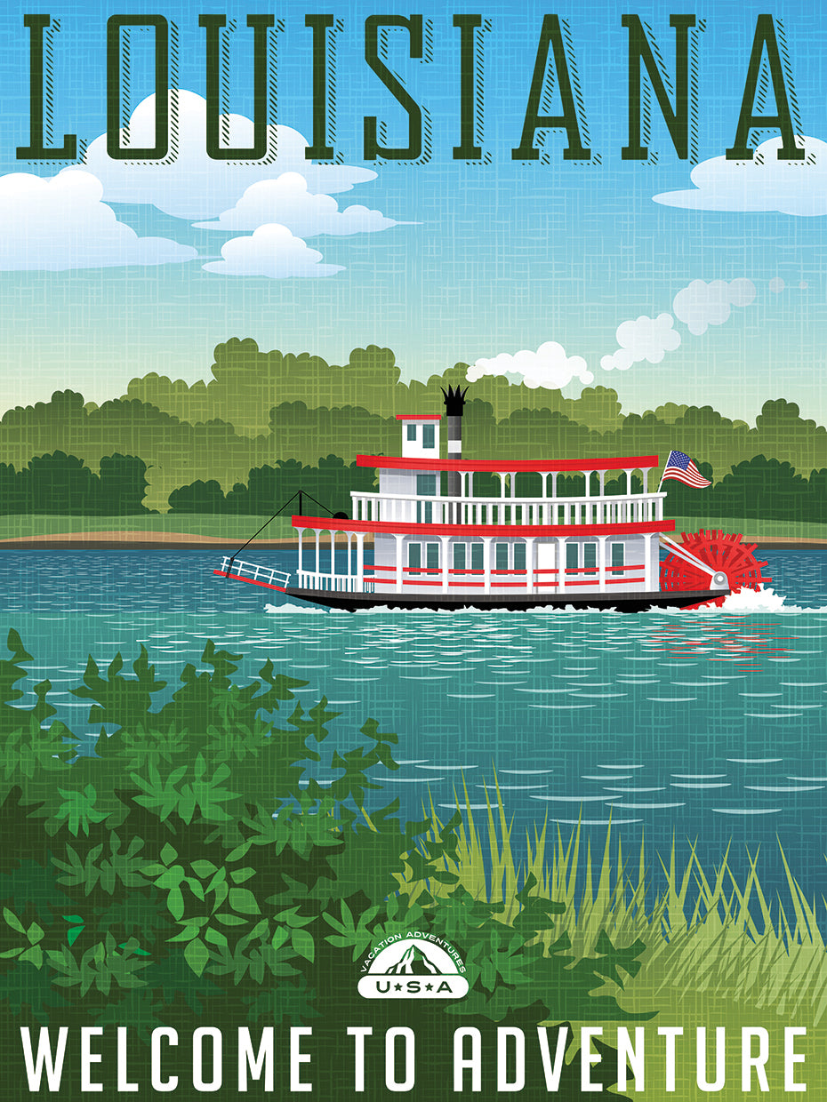 Louisiana Riverboat Welcome