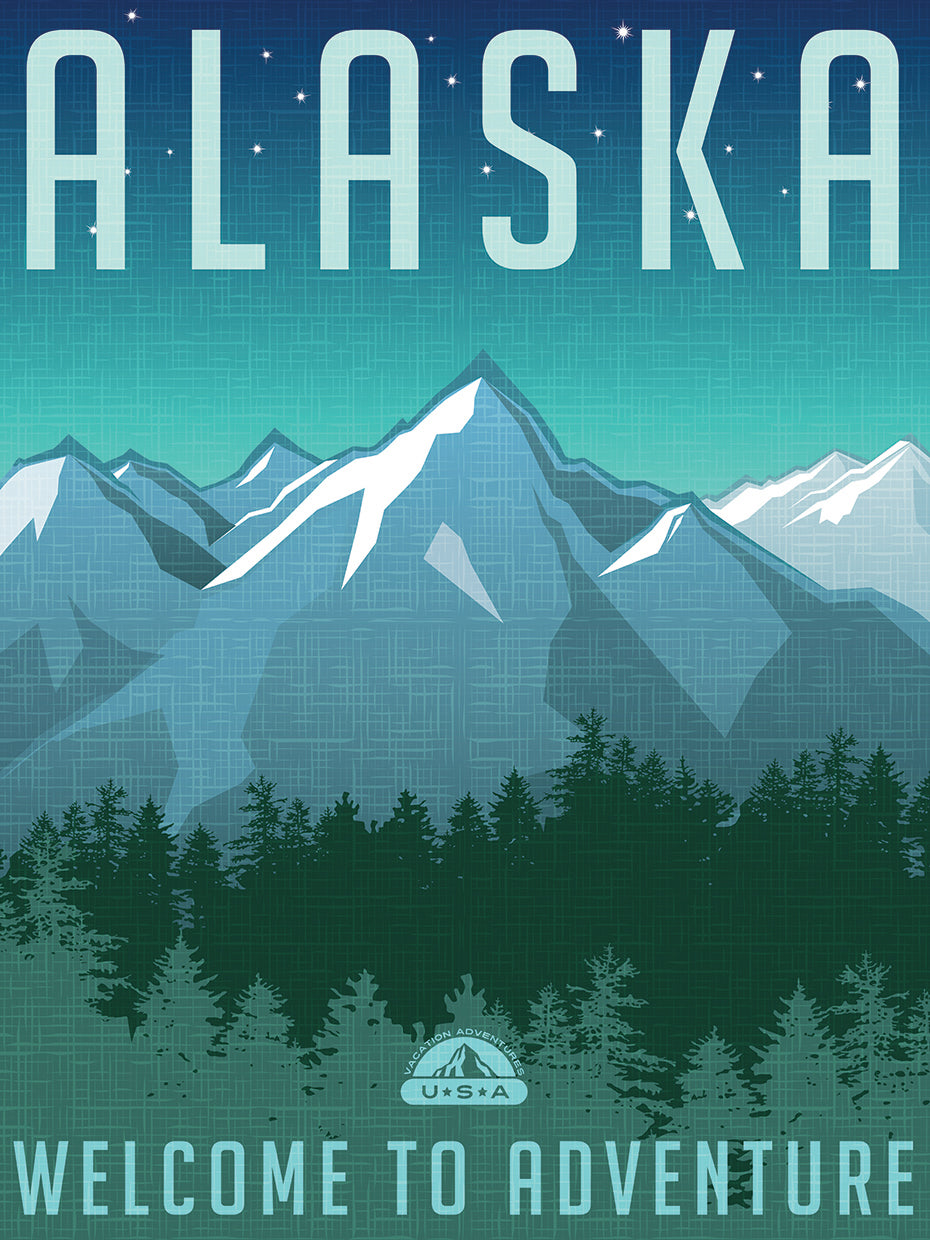 Alaska Denali Bienvenida Lienzo Arte