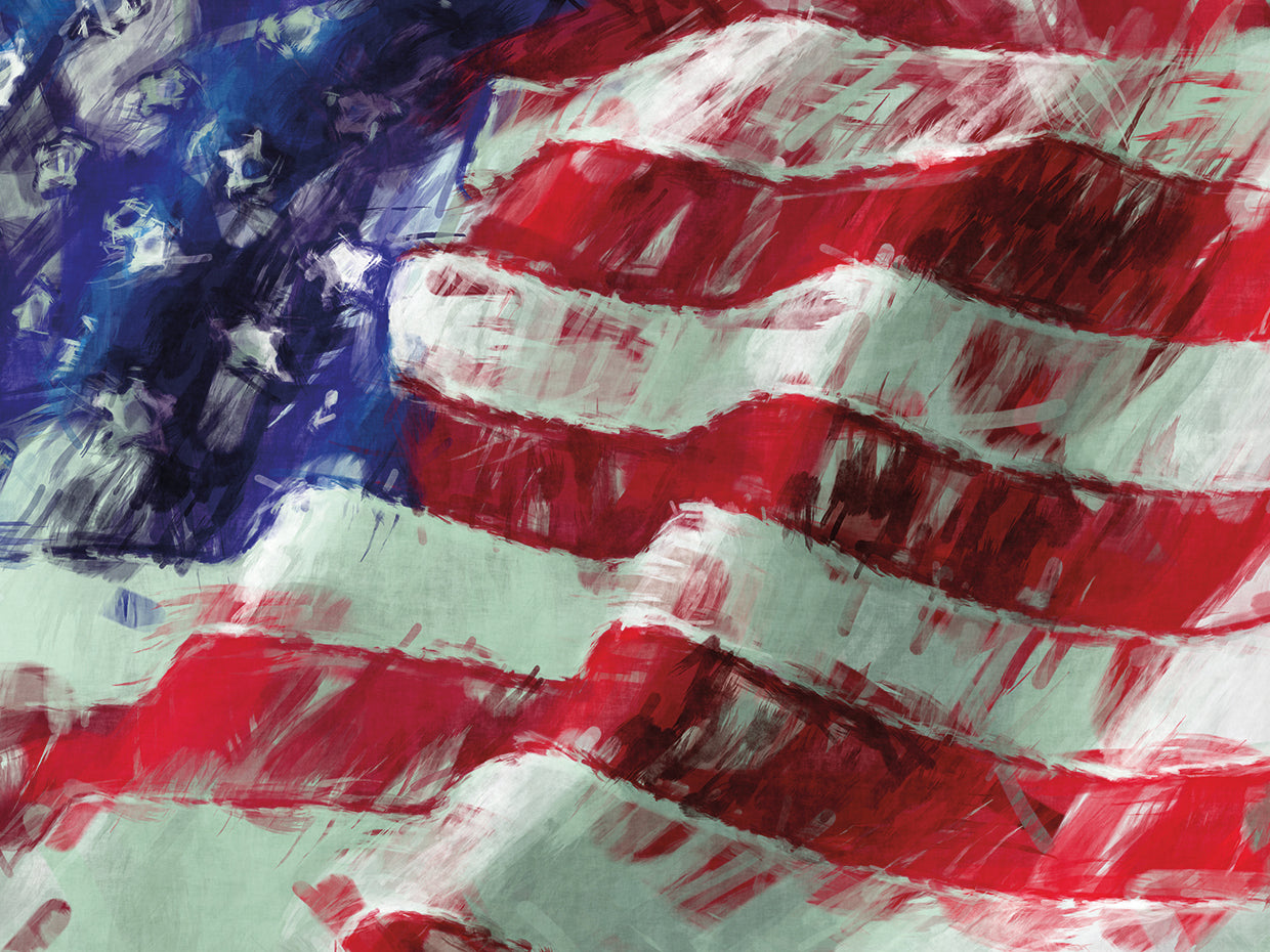 Waving with Patriotic Pride