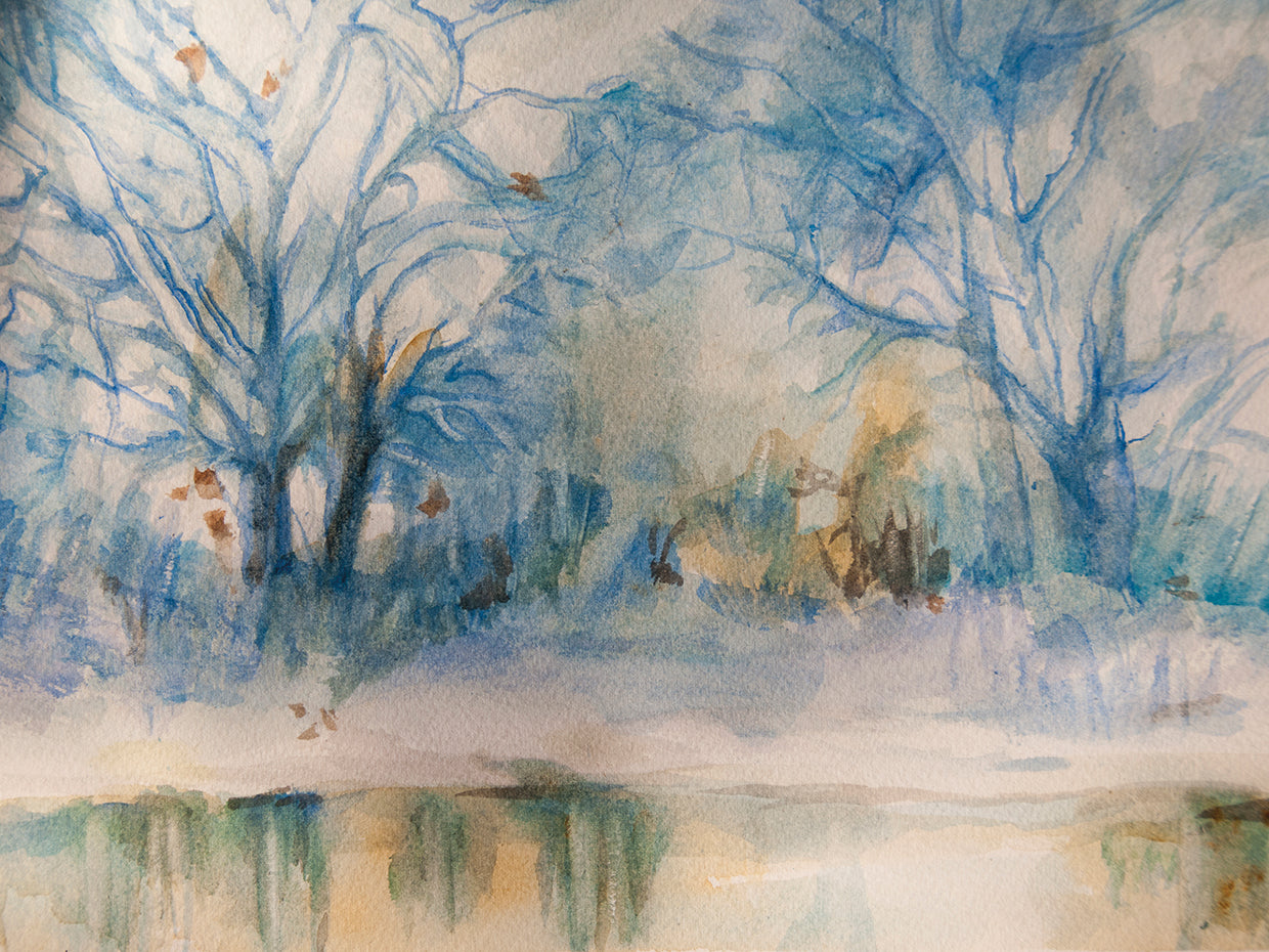 Listen to the Falling Snow Pond