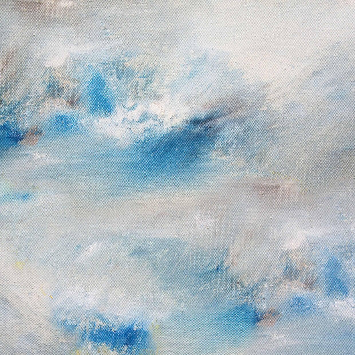 Soft Cobalt Cotton Clouds