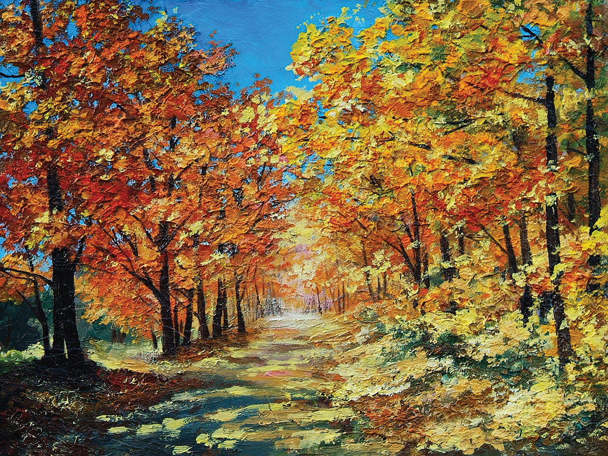 Trail of Ambers and Golds