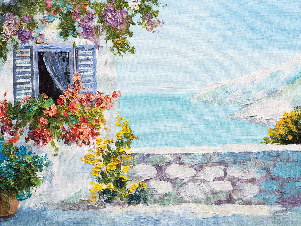 Seaside Terrace Summer Garden