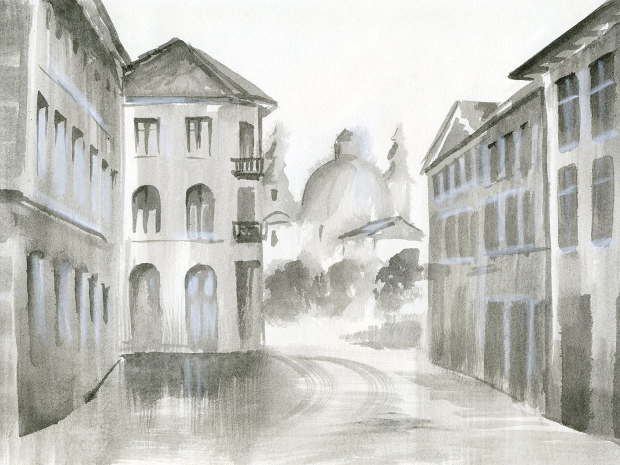 Quick Sketch Near the Plaza