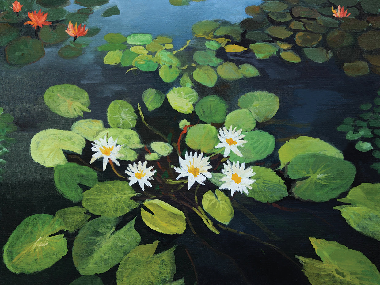 Monet's Pond Refections