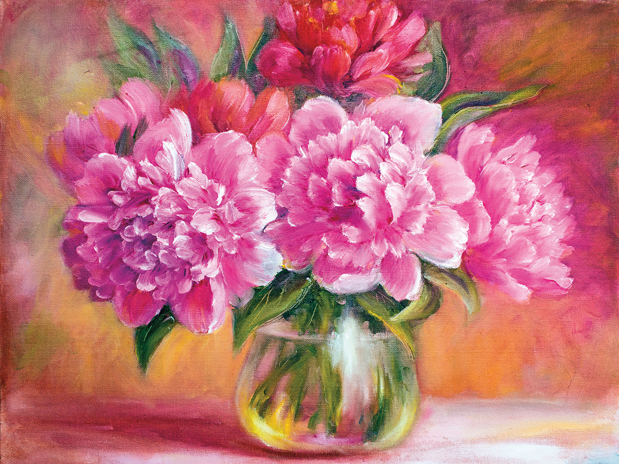 Pink Spotlight Peonies