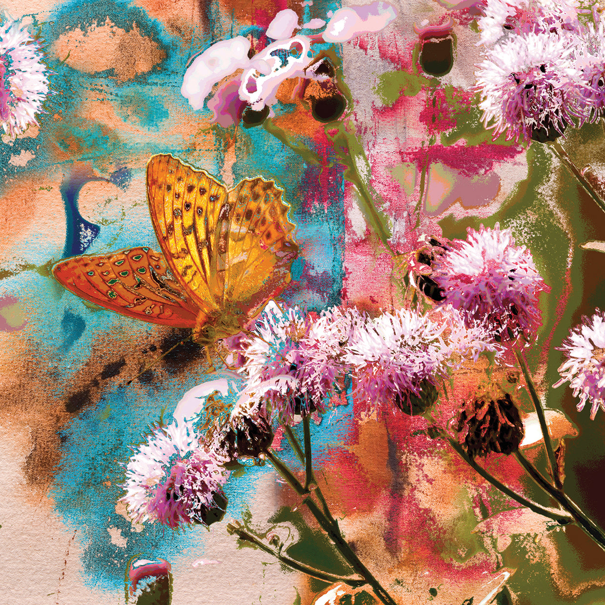 Butterflies Love Purple Too