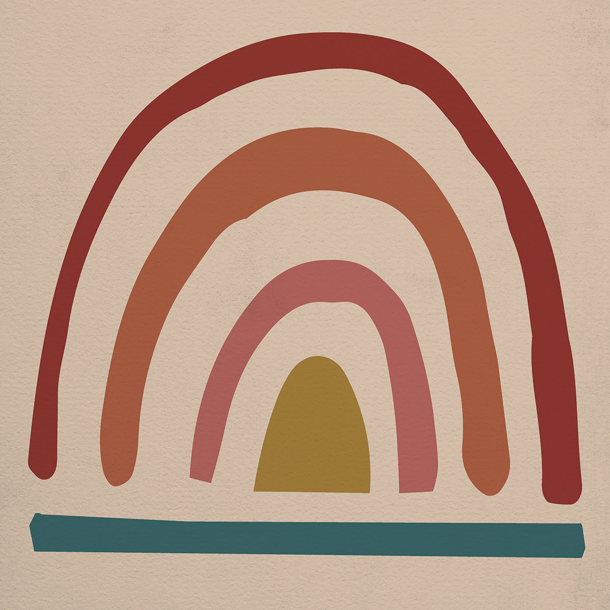 Rainbow Plus - highest quality handcrafted wall art work on large canvas & framed canvas prints by Nikki Chu