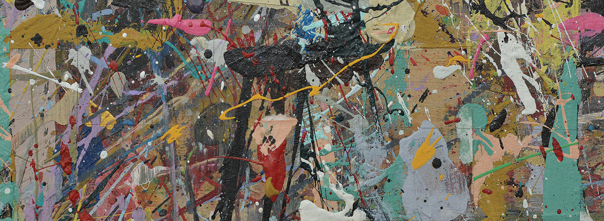 Tempest 2 - highest quality handcrafted wall art work on large canvas & framed canvas prints by Dan Houston