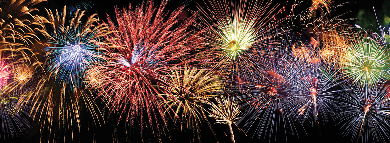 Fireworks Fiesta Panorama
