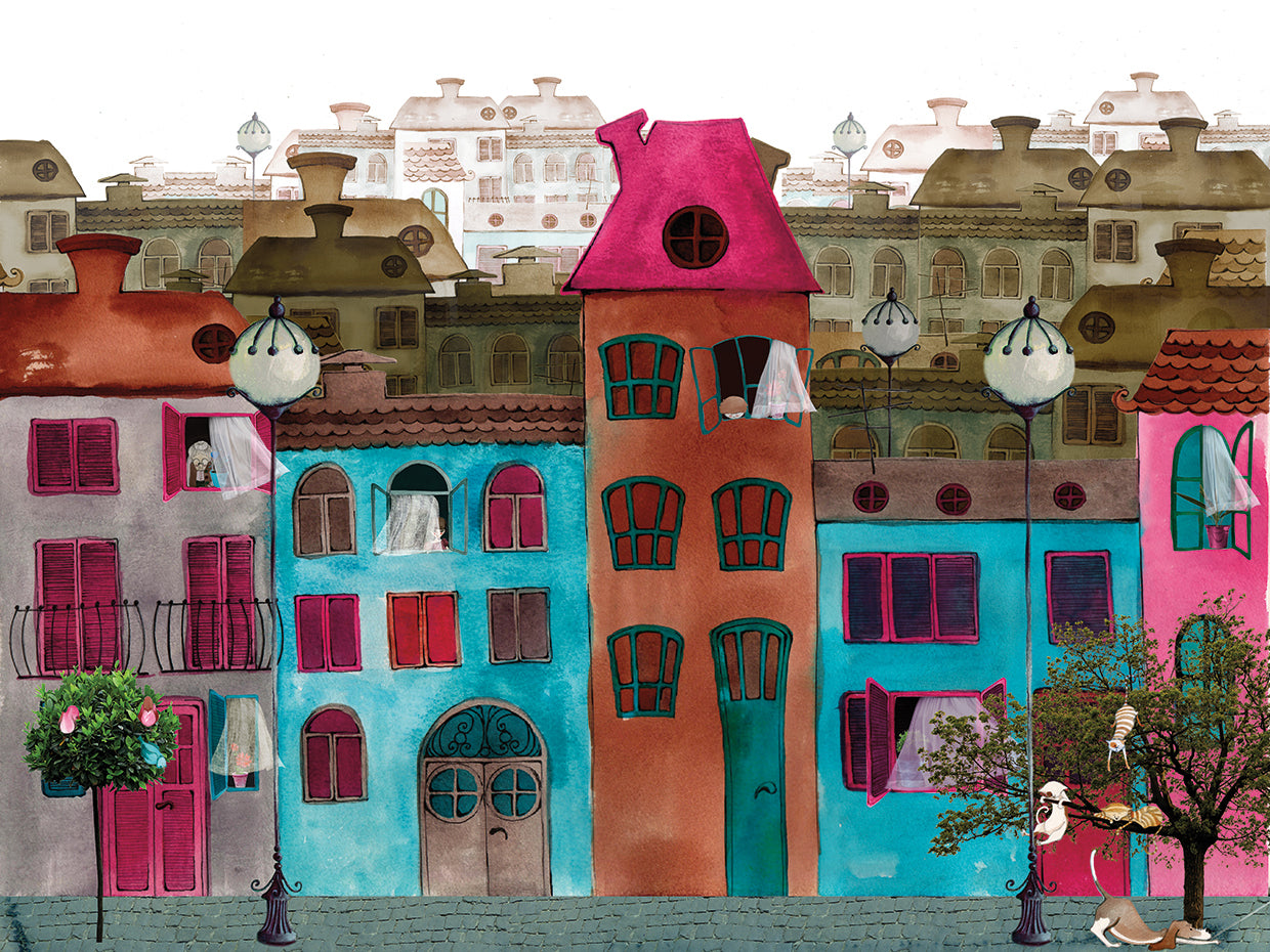 The Most Colorful Street