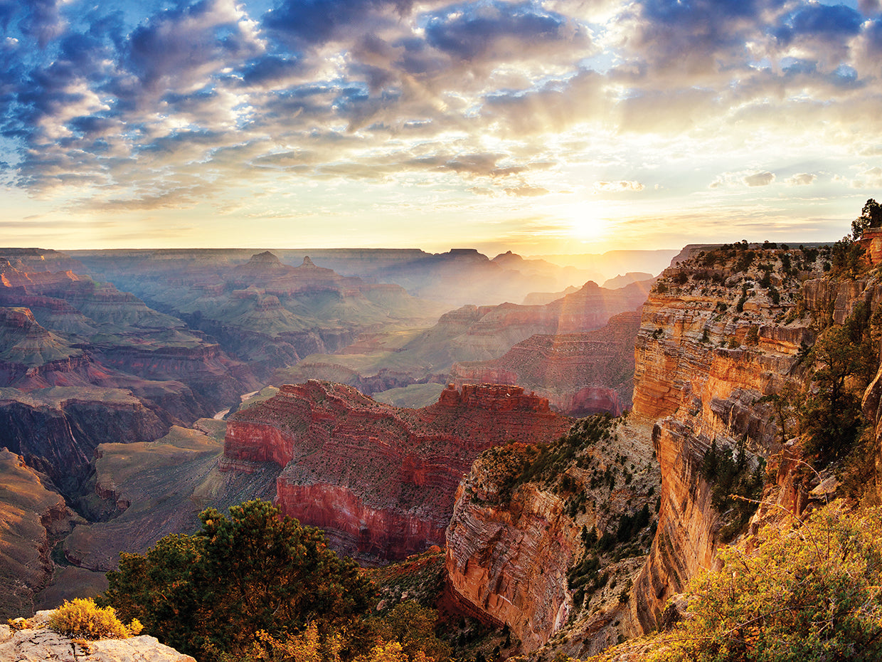 Glorious Grand Canyon Sunrays