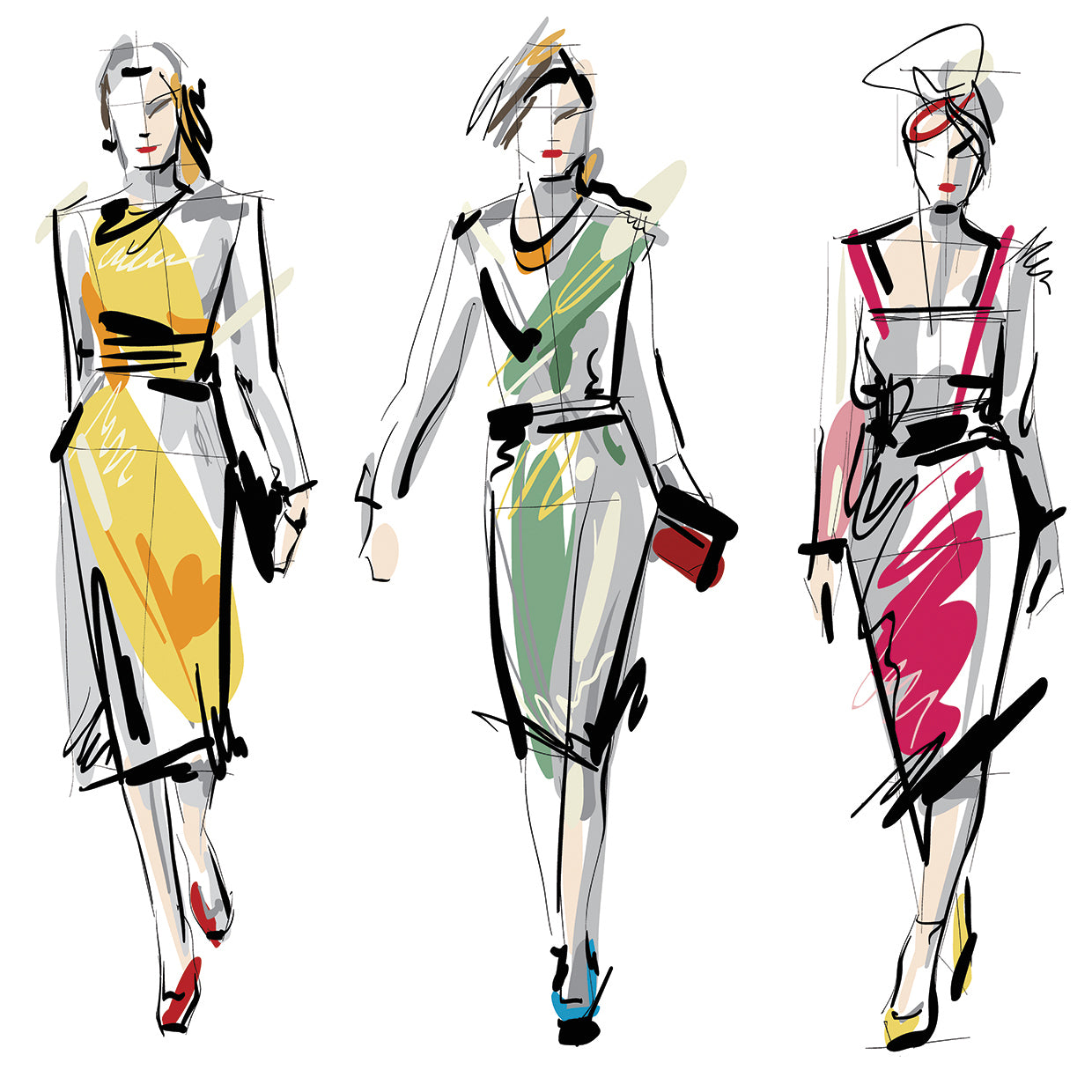 Dressed for Success Trio