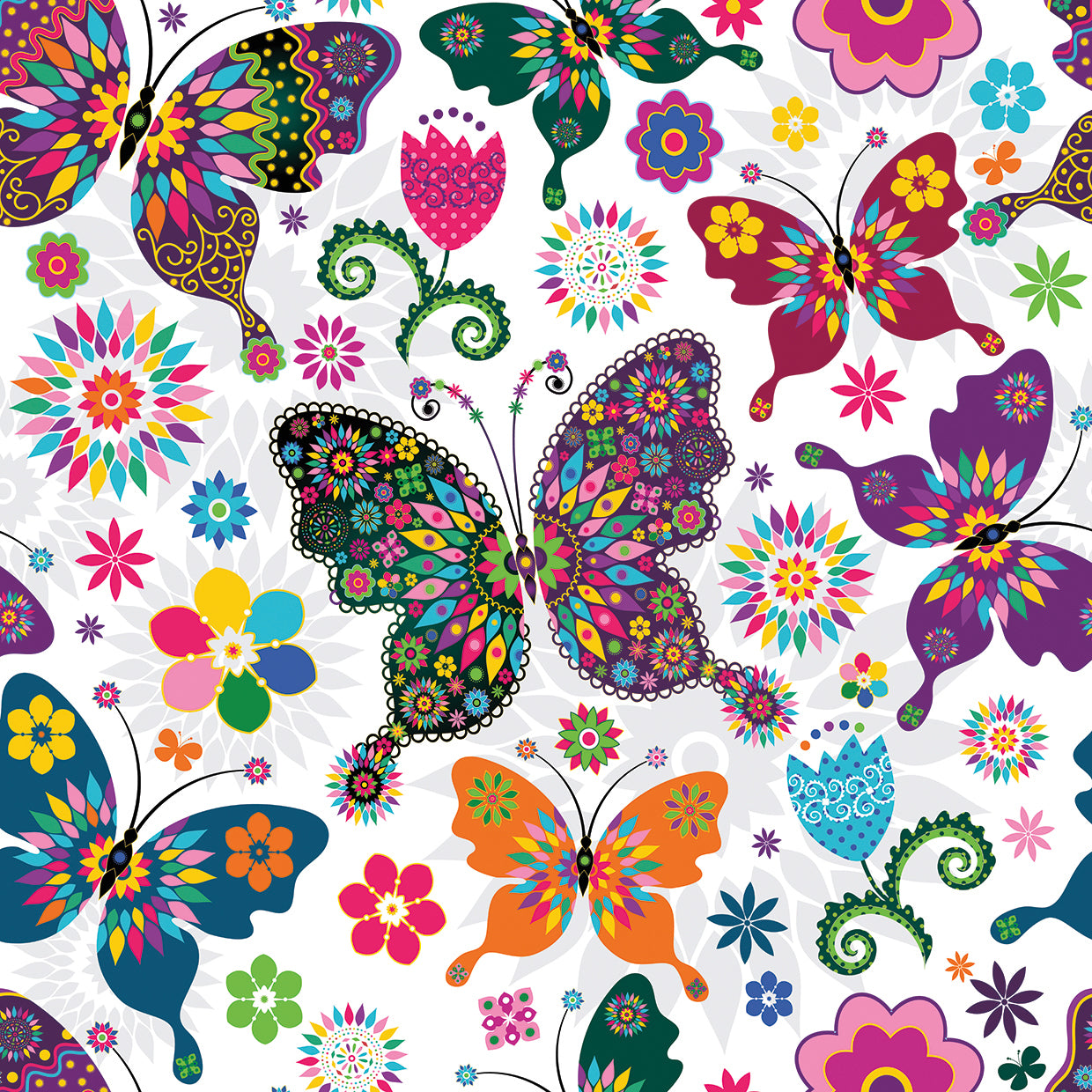 Spunky Spring Butterflies