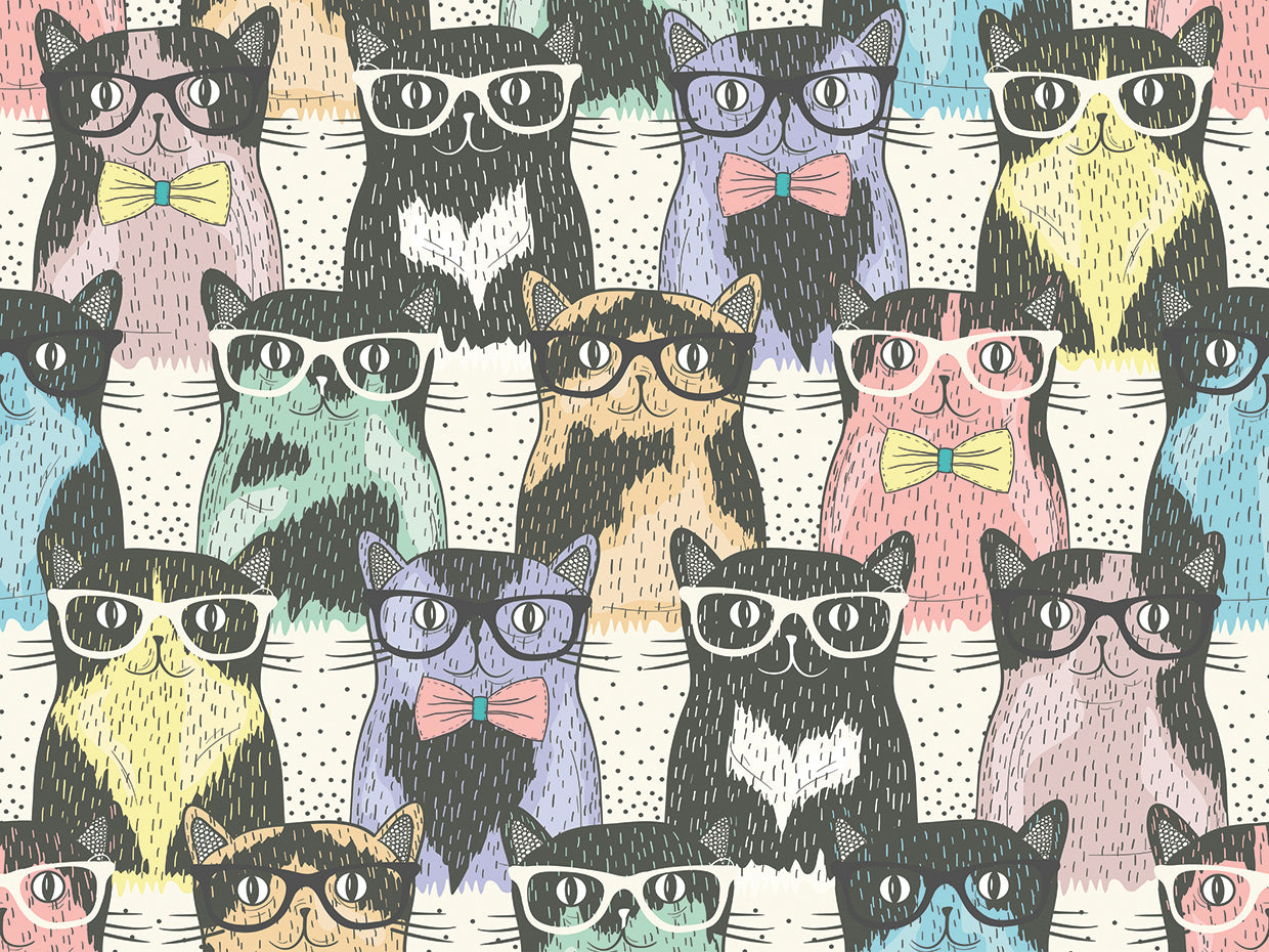 Hipster Cool Cats