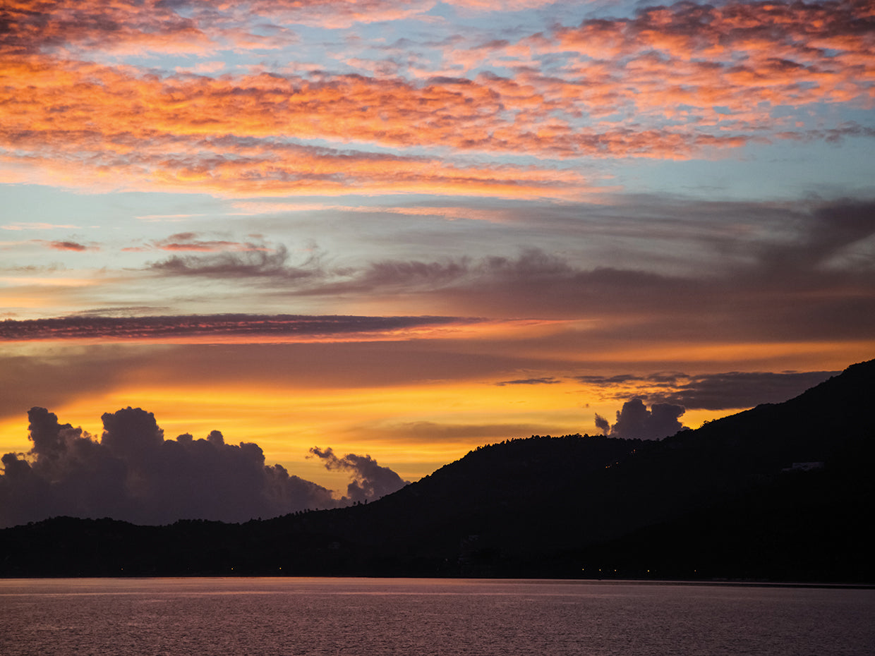 Sunset Over Violet Bay