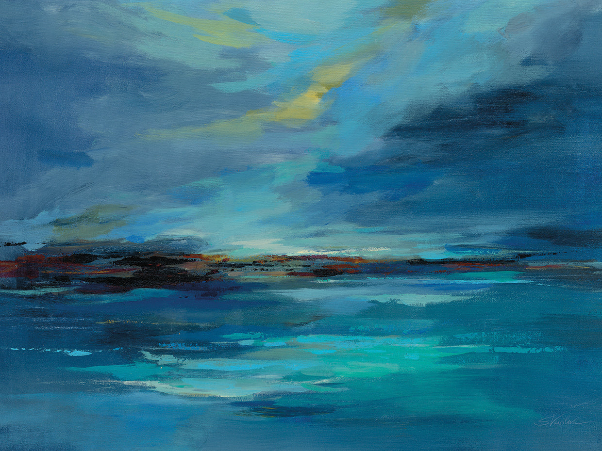 Early Morning Sea by Silvia Vassileva art work on canvas or framed canvas prints