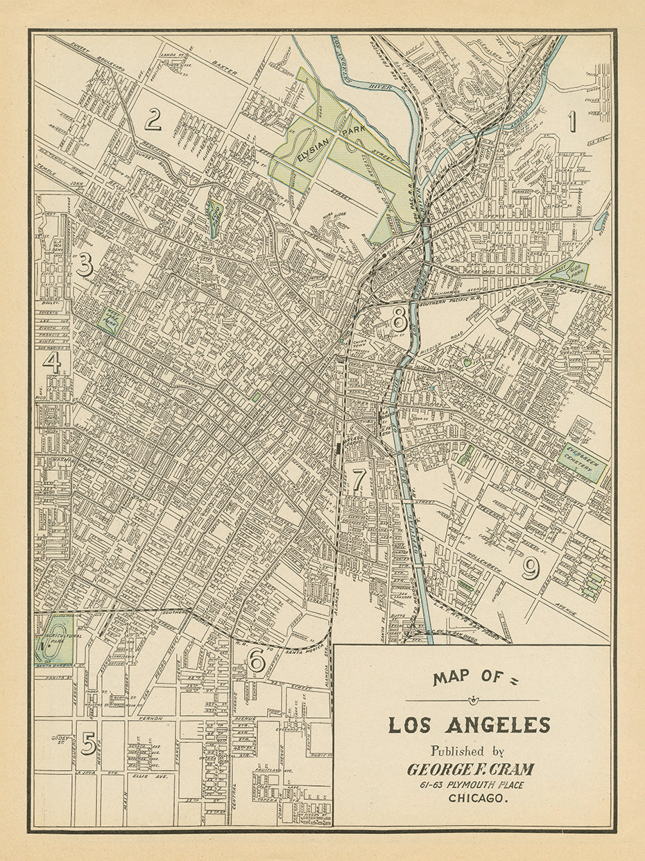 Map of Los Angeles