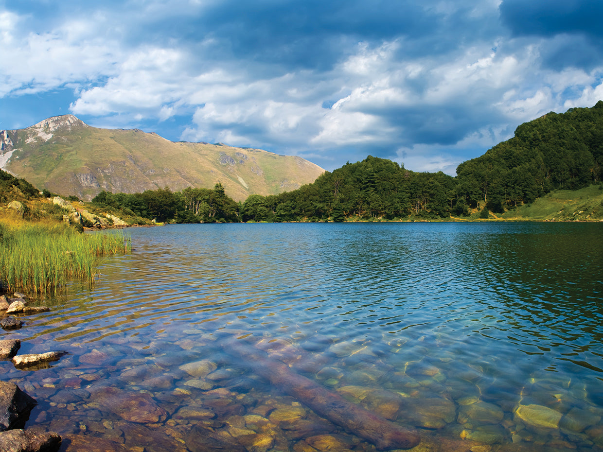 Lago de montaña de montenegro Lienzo