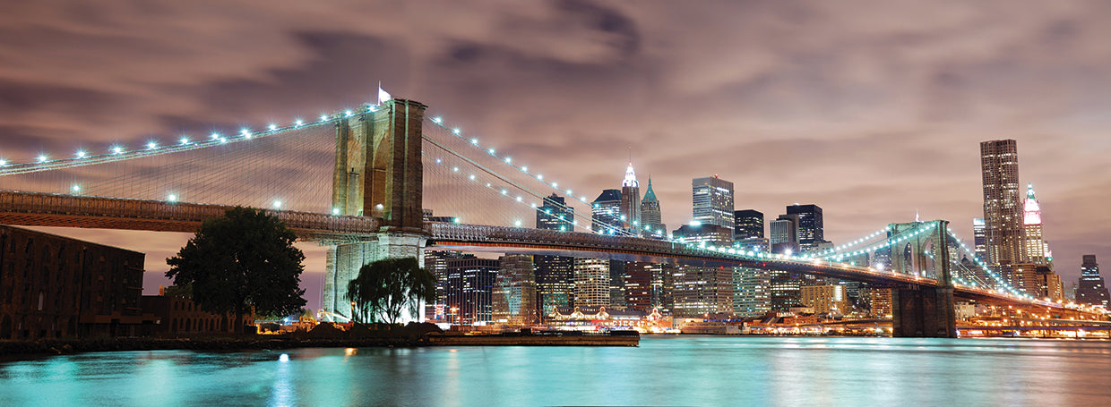 Big City Bridge Lights