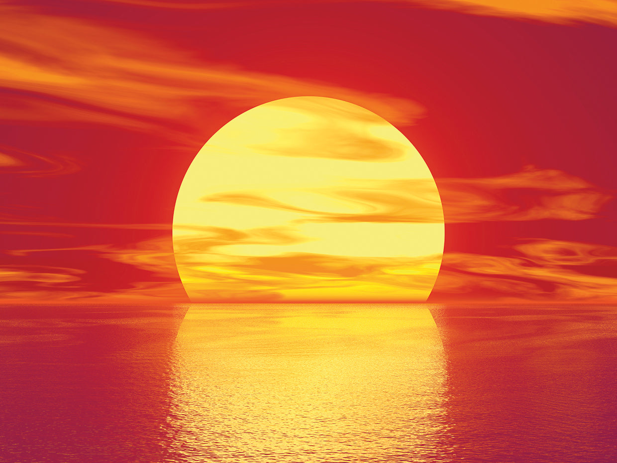 Raspberry Ripple Sunset