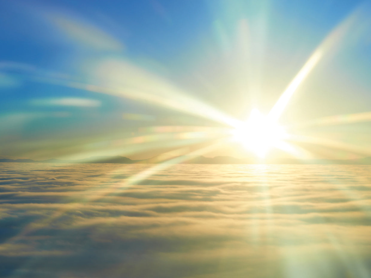 Volando sobre las nubes Lienzo
