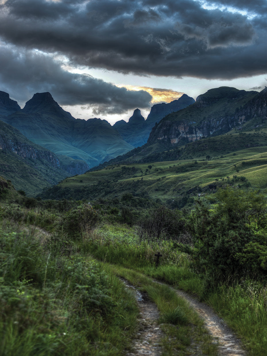 Picos sudafricanos Lienzo