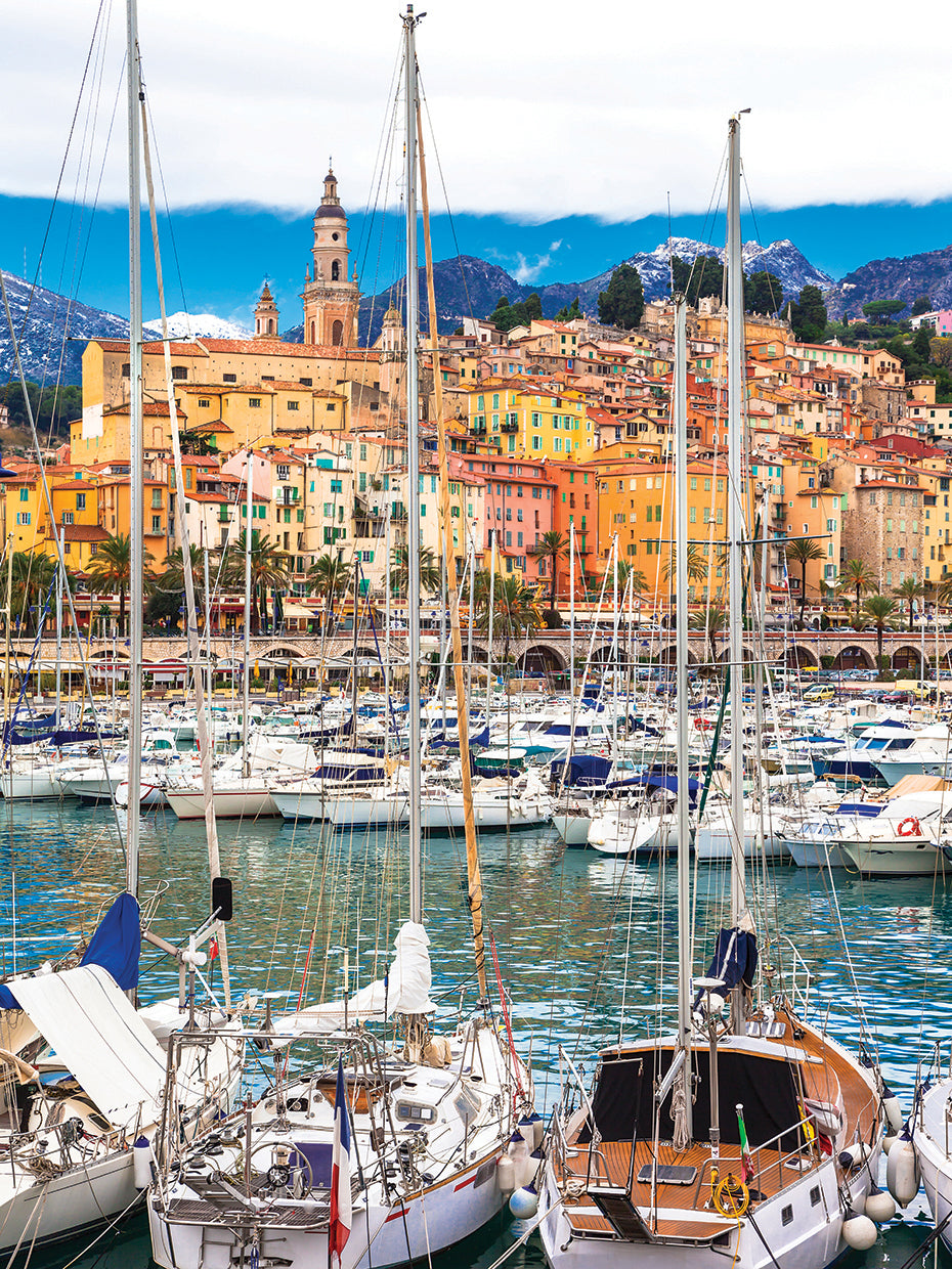 Menton Morning Marina