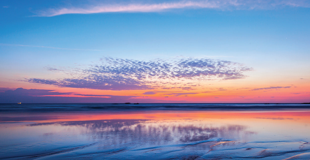 Exotic Indian Beach Sunset