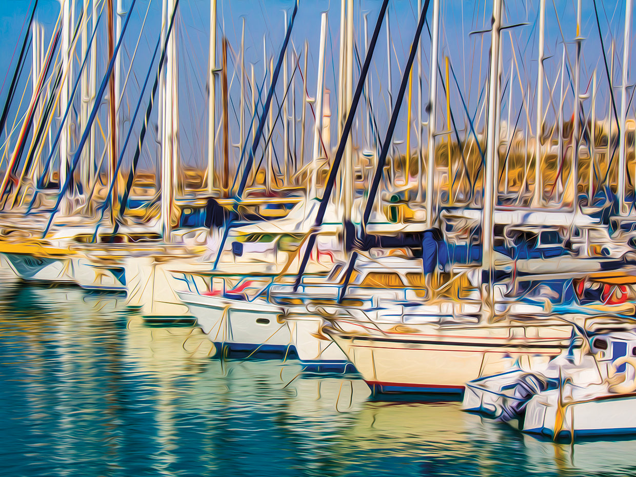 Color Waves Boat Marina