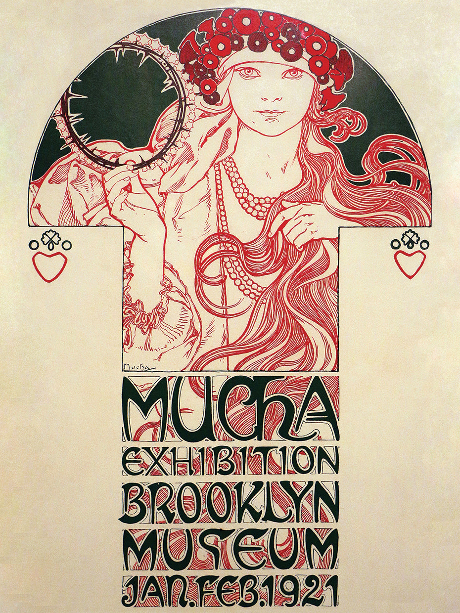 Mucha Exhibition, Brooklyn Museum, 1920