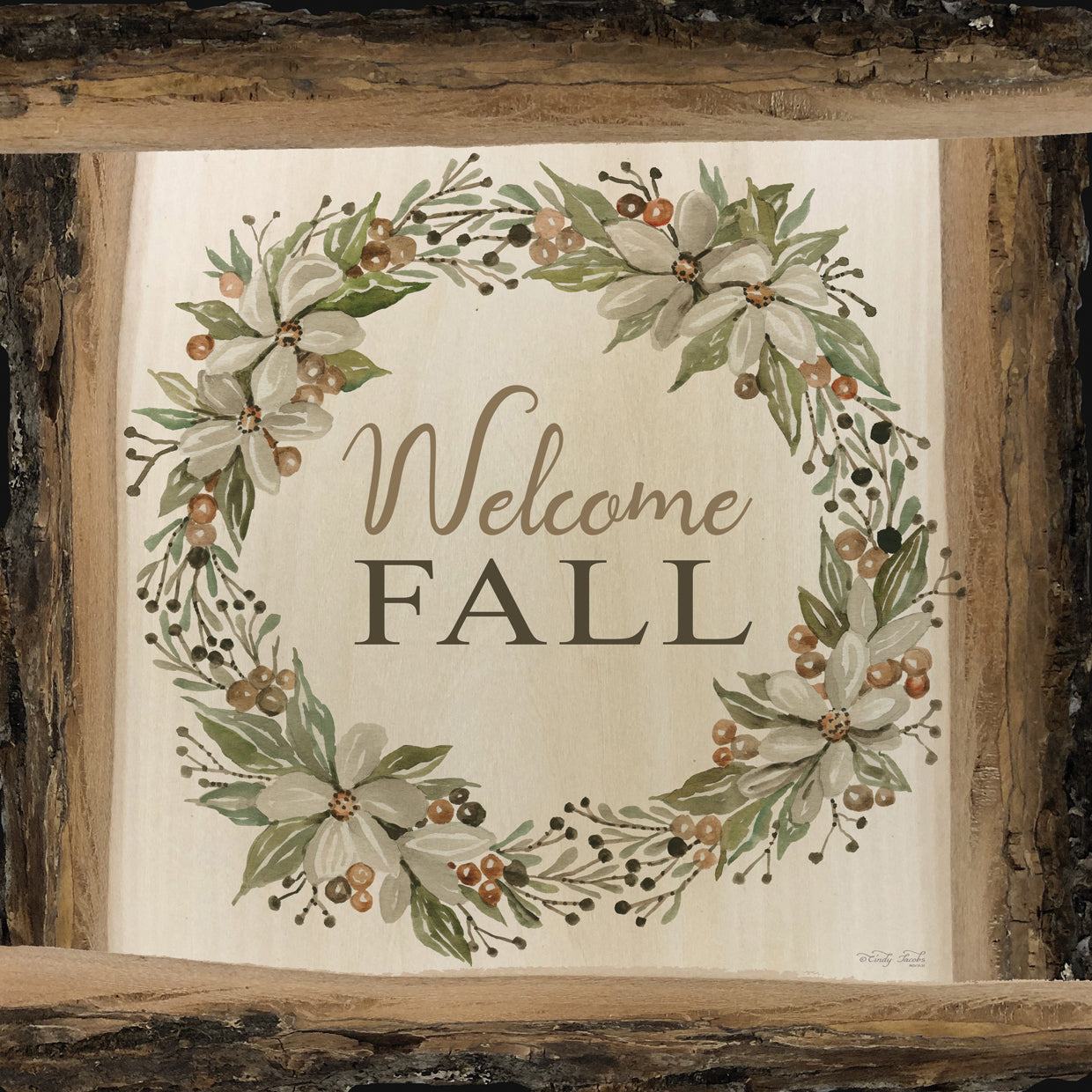 Welcome Fall Wreath