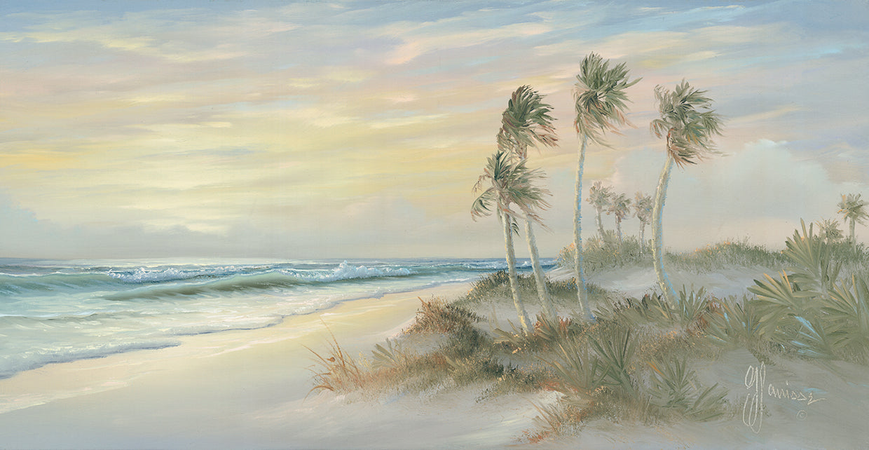 Palm Trees on Coast I