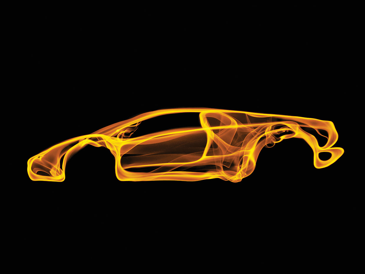 Lamborghini diablo arte de la lona