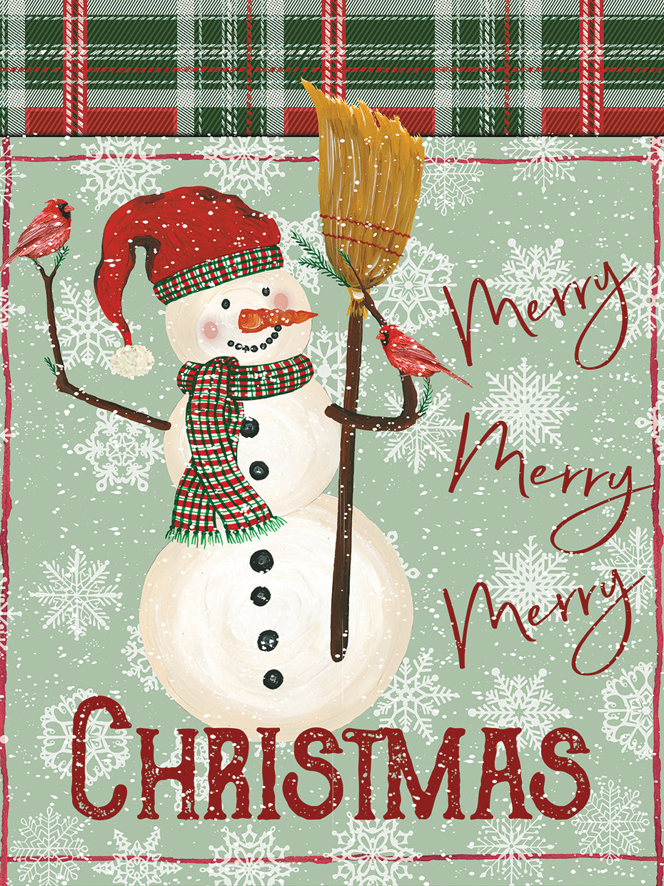 Merry-Merry-Merry Christmas Snowman