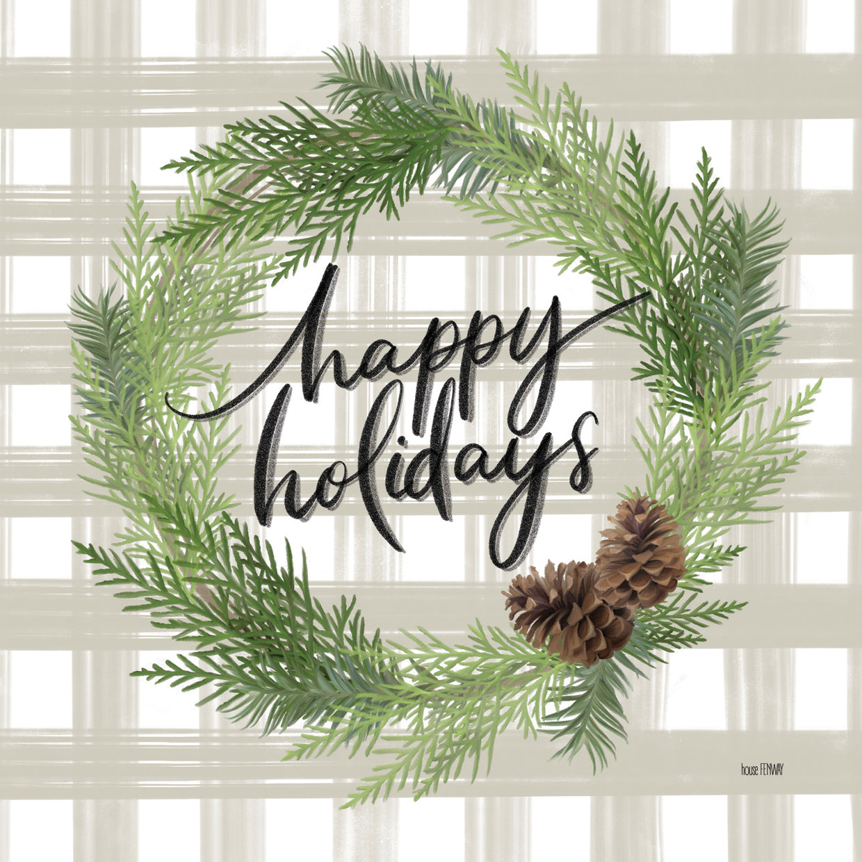 Farmhouse Christmas Wreath