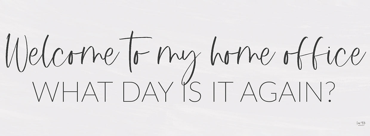 Welcome to My Home Office