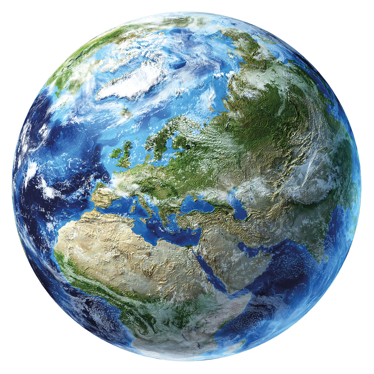 European Earth Marble